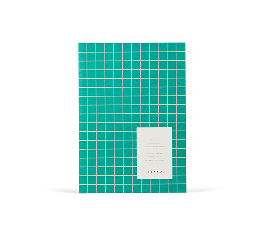 Notem - VITA carnet - New Green Grid - Medium