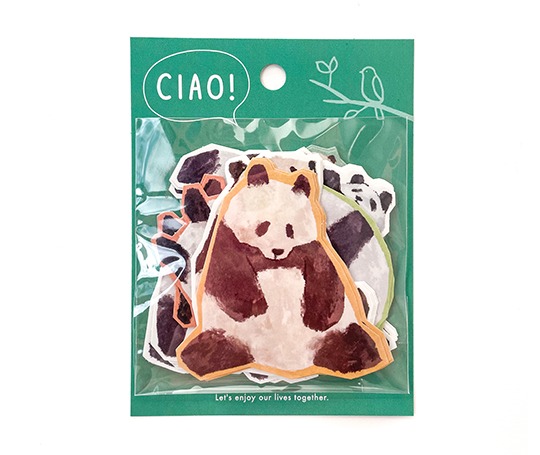 Grands autocollants - Panda