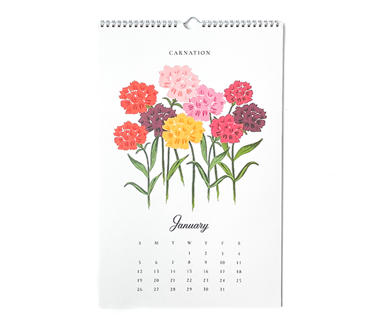 Rifle Paper Co - calendrier 2025 - Say It With Flowers