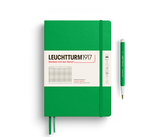 Leuchtturm New Color 2025 - Carnet A5 rigide - Spring Leaf