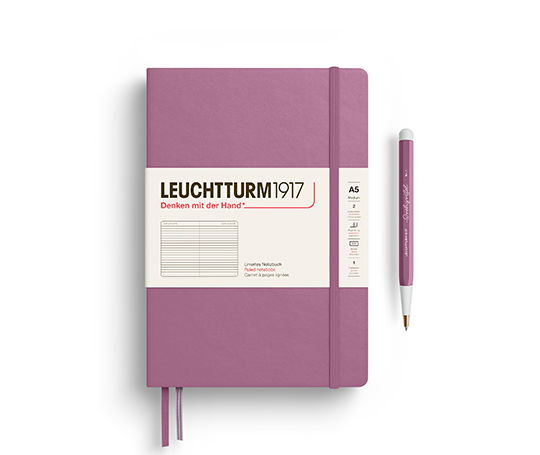 Leuchtturm New Color 2025 - Carnet A5 rigide - Dusty Rose