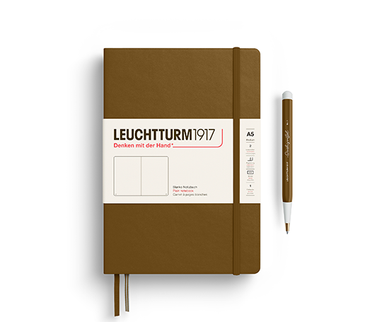 Leuchtturm New Color 2025 - Carnet A5 rigide - Spice Brown