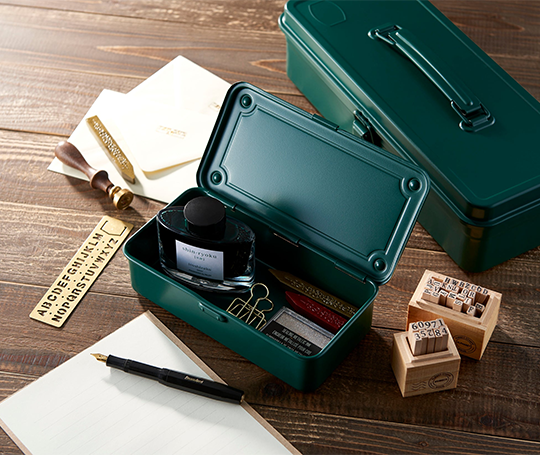 Boîte en acier Tool Box T-190 - Vert Antique