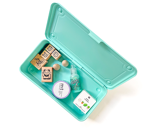 Boîte en acier Tool Box T-190 -Turquoise