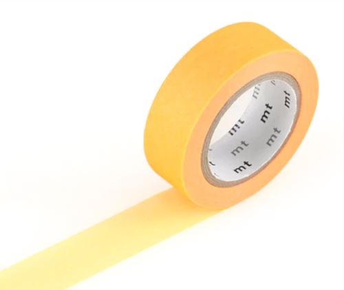 MT uni - washi tape Shocking orange (fluo)