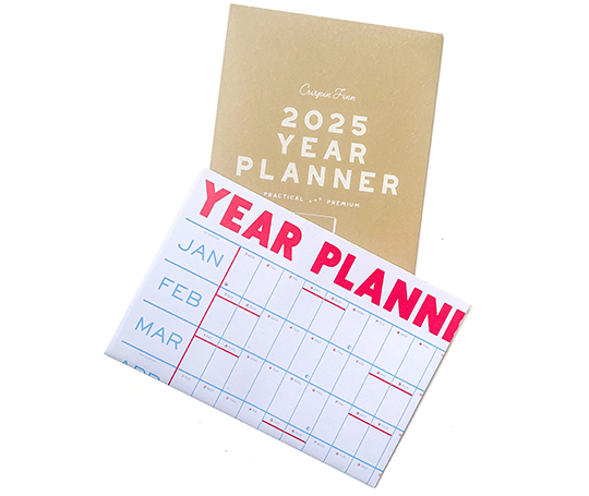 Crispin Finn - Year Planner 2025