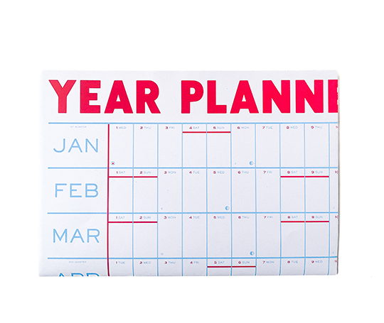 Crispin Finn - Year Planner 2025