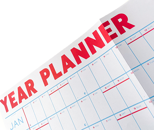 Crispin Finn - Year Planner 2025