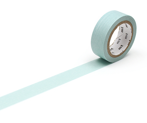 MT uni - washi tape Turquoise pastel