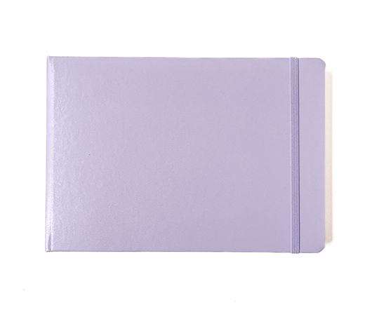 Leuchtturm - carnet de croquis A5 (paysage) - Lilac