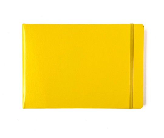 Leuchtturm - carnet de croquis A5 (paysage) - Lemon