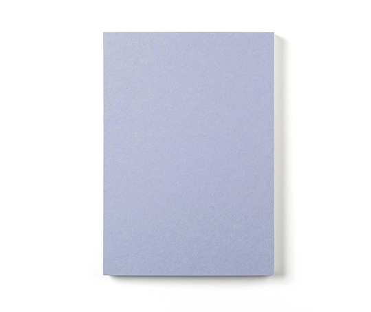 Caprice - Carnet à feuilles multicolores - Bleu clair