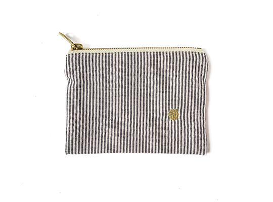 Petite pochette en coton - Motif Finette