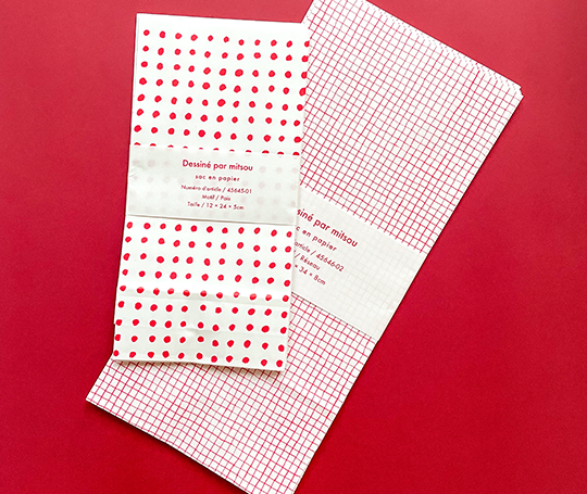 Sachets en papier Mitsou - S