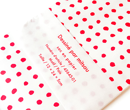 Sachets en papier Mitsou - S
