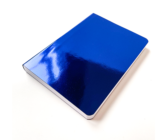 Carnet A6 à couverture souple - Shiny Starlet bleu