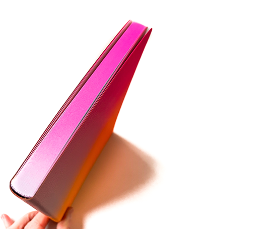 Carnet A5 à couverture souple - Colour Clash Burn