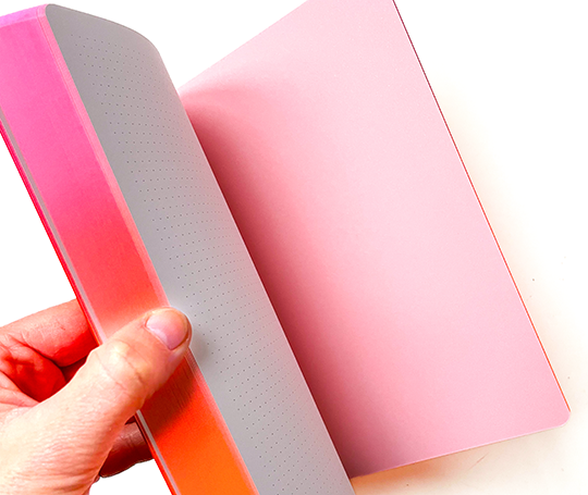 Carnet A5 à couverture souple - Colour Clash Burn