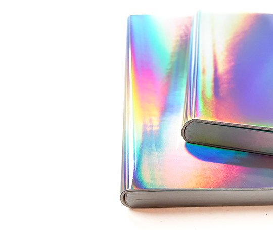 Carnet à couverture holographique