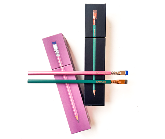 Boîte de 12 crayons Blackwing - Matte Green