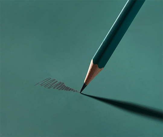Boîte de 12 crayons Blackwing - Matte Green