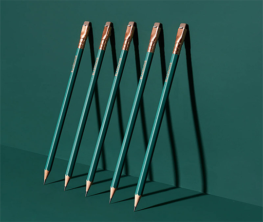 Boîte de 12 crayons Blackwing - Matte Green