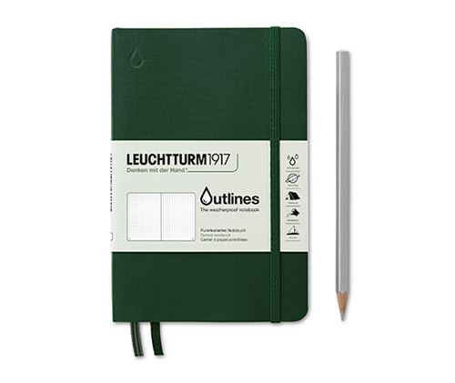 Leuchtturm Outlines carnet souple anti-intempéries