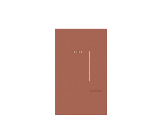 Carnet souple Lico - Terracotta