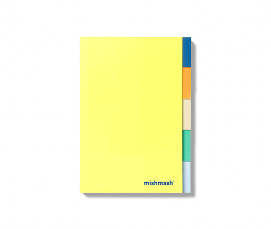 Mishmash - Carnet à 5 onglets