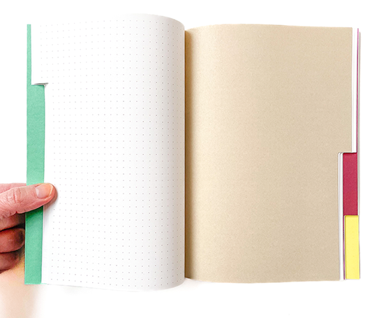 Mishmash - Carnet à 4 onglets