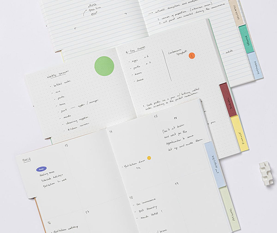 Mishmash - Carnet à 3 onglets