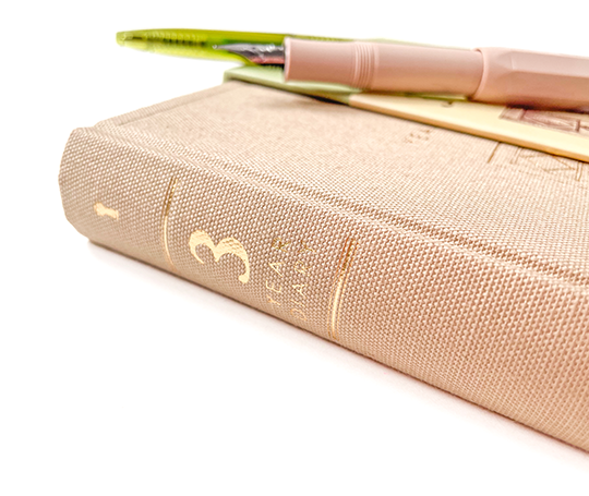 Midori - 3 Year diary - beige