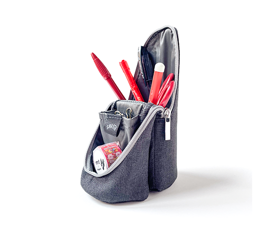 Trousse zipée et aimantée Sma·sta - Noir