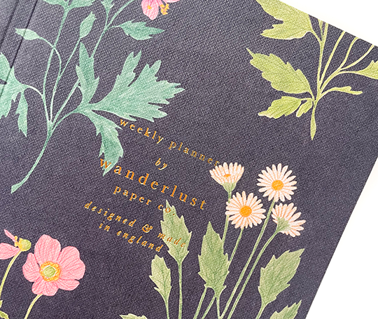 Planificateur semainier - Botanical