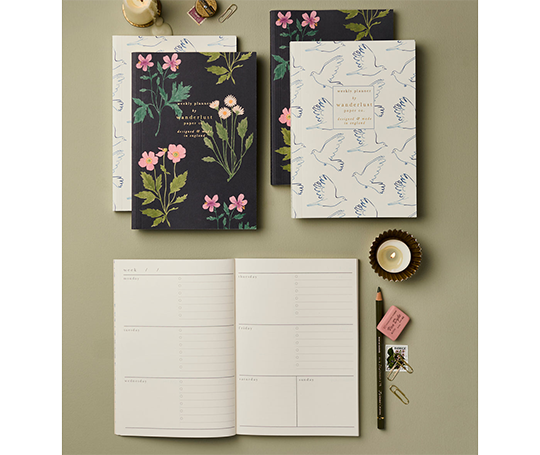 Planificateur semainier - Botanical