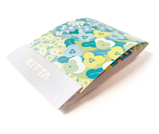 Kitta - Pochette de petits timbres - Fleurs