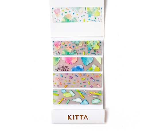 Kitta - Pochette de washi prédécoupé - Formes