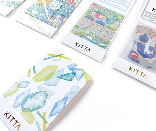 Kitta - Pochette de washi prédécoupé - Formes