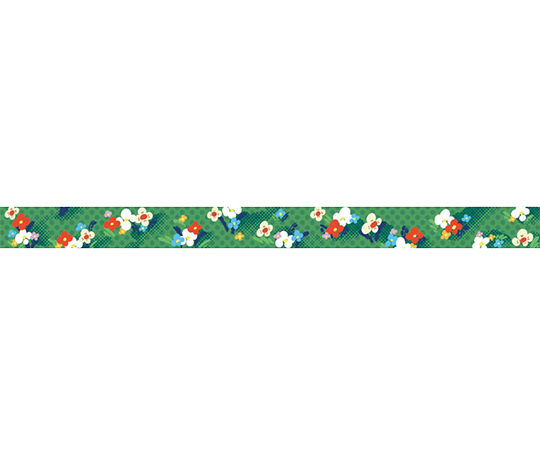 Soda - masking tape 15 mm - Jardin fleuri