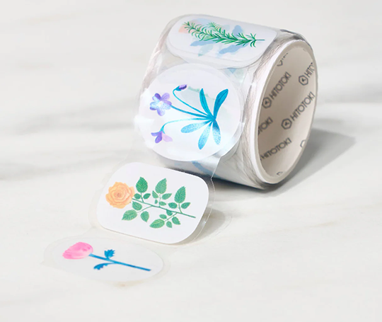 Soda Washi tape 30 mm - Fleurs sauvages