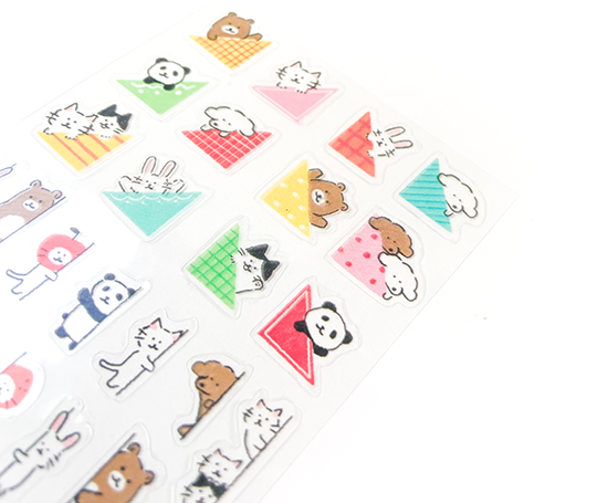 Autocollants pour agenda - Animaux