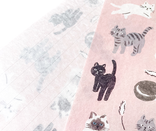 Papier à lettres "Le billet du jour" - Les chats