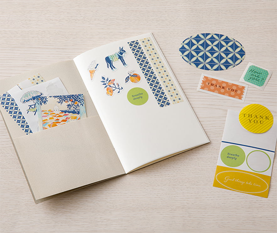 Carnet de conservation pour autocollants