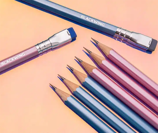Boîte de 12 crayons Blackwing - Pearl Blue