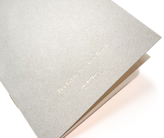 Carnet de conservation pour autocollants