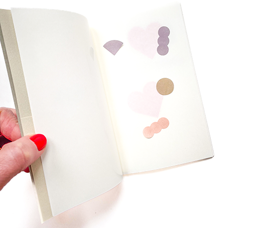 Carnet de conservation pour autocollants