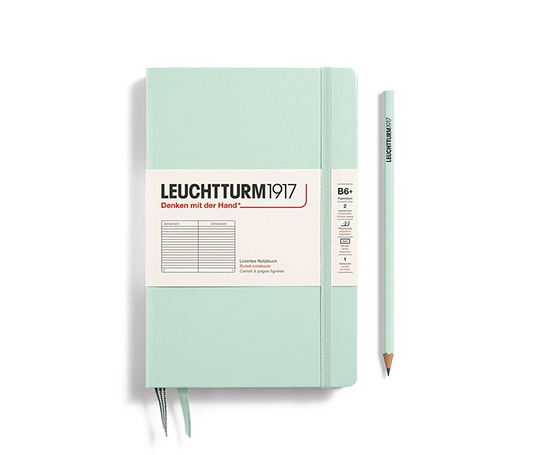 Leuchtturm carnet B6+ rigide - Mint Green