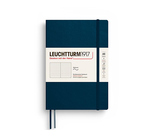 Leuchtturm carnet A5 souple - Deep Sea