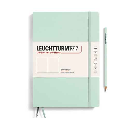 Leuchtturm carnet B5 rigide - Mint Green