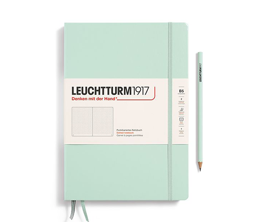 Leuchtturm carnet B5 rigide - Mint Green